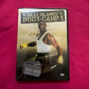Billy Blanks Tae Bo Boot Camp 1 DVD Workout Fitness Exercise Sealed